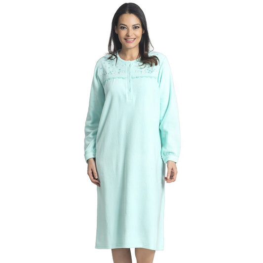 CAMISA DE DORMIR POLAR INVIERNO MUJER