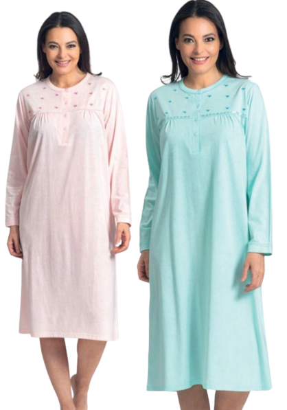 CAMISA DE DORMIR POLAR INVIERNO MUJER